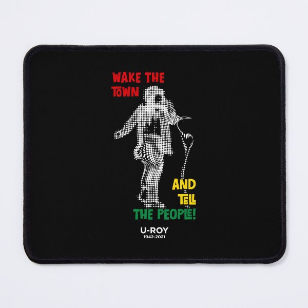 Item preview, U-Roy - Pulsing Reggae (Wake The Town) - dark background designed and sold by Half Serious.