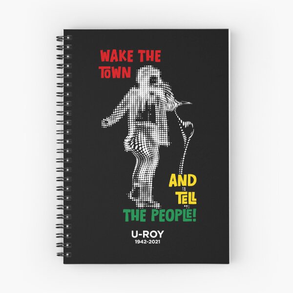 Item preview, U-Roy - Pulsing Reggae (Wake The Town) - dark background designed and sold by Half Serious.