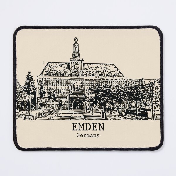 Item preview, Emden - Germany designed and sold by Lakeric Cityscapes.