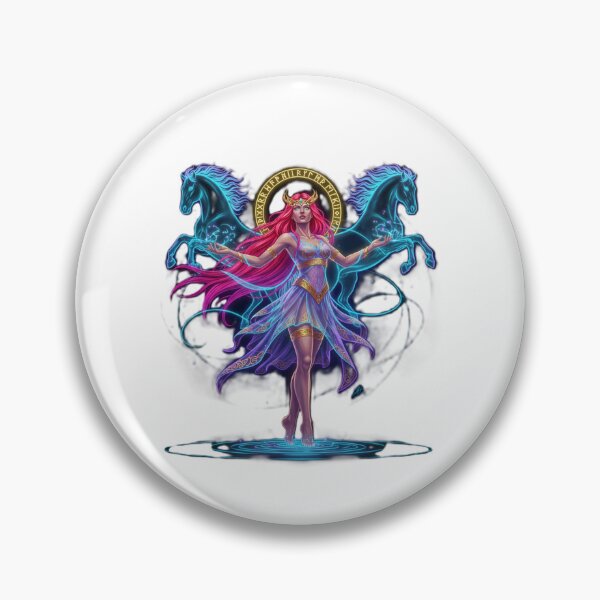 Item preview, “Rhiannon – Goddess of Horses and Ethereal Light” designed and sold by CelticSoulShop.