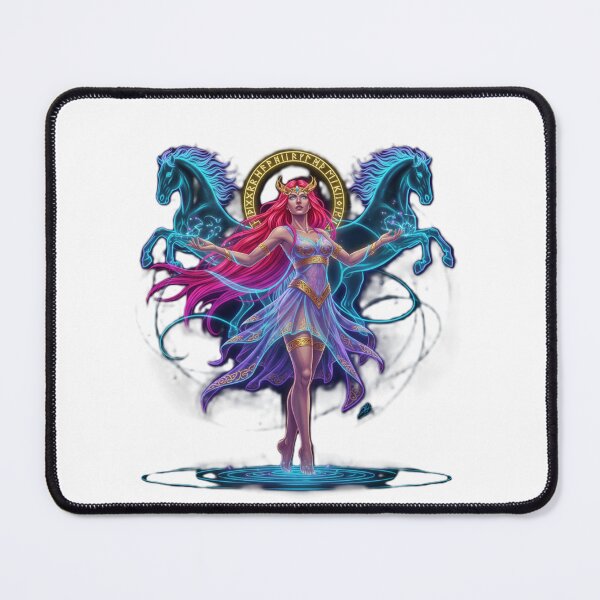 Item preview, “Rhiannon – Goddess of Horses and Ethereal Light” designed and sold by CelticSoulShop.