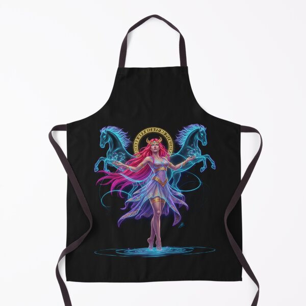 Item preview, “Rhiannon – Goddess of Horses and Ethereal Light” designed and sold by CelticSoulShop.