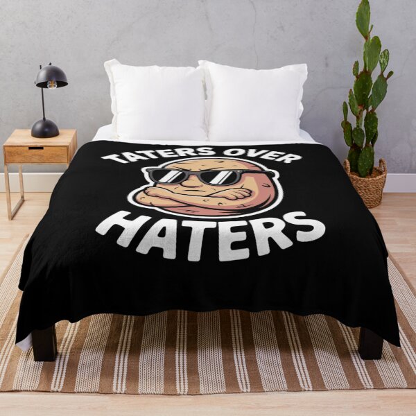 Item preview, Taters over haters Funny Potato Pun humor designed and sold by snowry.