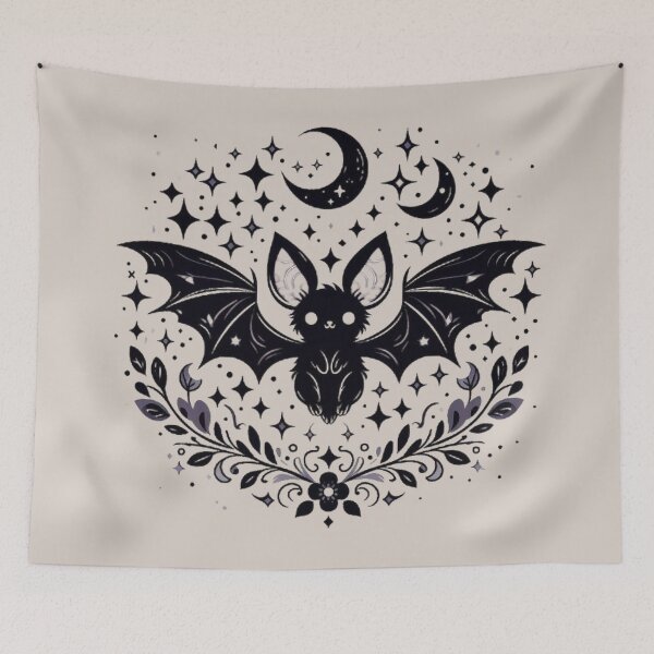 Item preview, Gothic Bat – Mystical Nocturnal Spirit designed and sold by Roberta Calabrese.