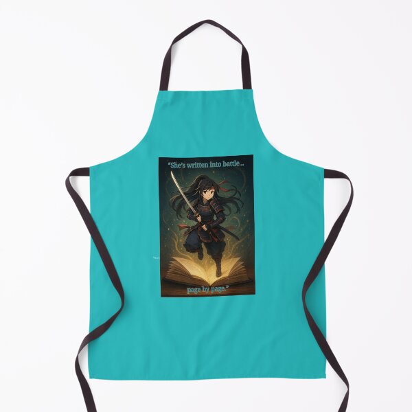Item preview, 1.	“She’s written into battle...page by page.” designed and sold by Brickroad Dsigns.