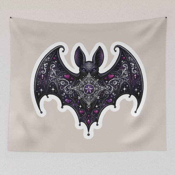 Item preview, Gothic Bat – Mystical Nocturnal Spirit designed and sold by Roberta Calabrese.