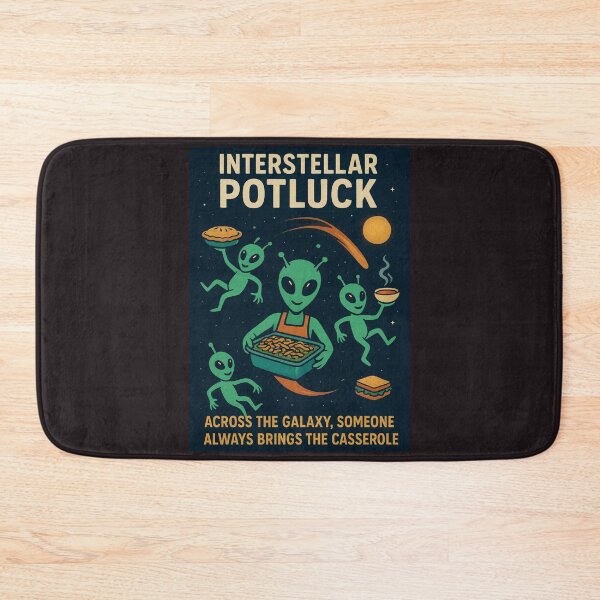 Item preview, Green Bean Casserole Aliens Interstellar Potluck Vintage designed and sold by SunfullyYours.