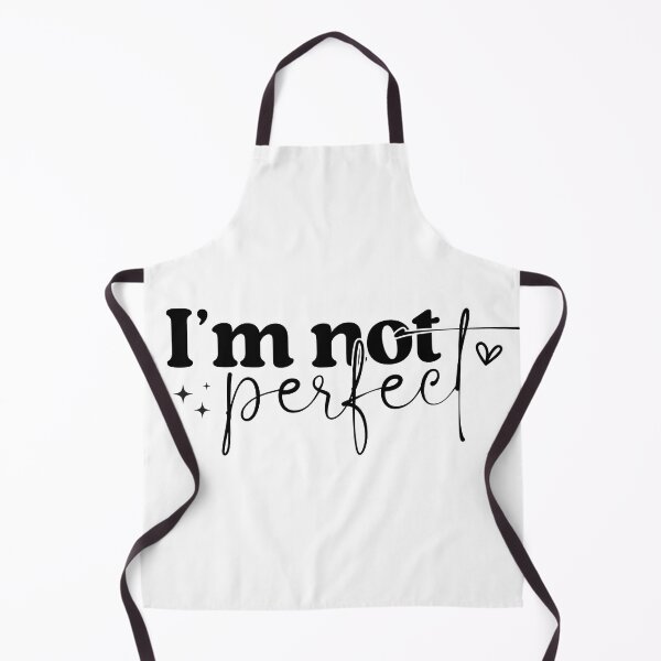 Item preview, Minimalist Quote – I’m Not Perfect Modern Design designed and sold by AuraByMarv.