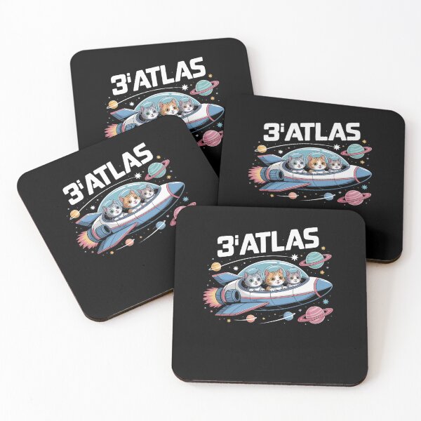 Item preview, 3I Atlas Funny Alien Cat space humor designed and sold by snowry.