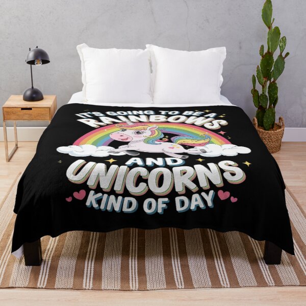 Item preview, It's Going To Be A Rainbows and Unicorns Day - Unicorn  designed and sold by ClassicAnthony.