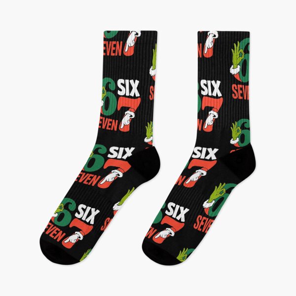 Item preview, Funny 67 Meme – Grinch Hand Christmas Parody | Viral Six Seven Meme Design for Holiday Humor Fans designed and sold by BrainBubbleArt.