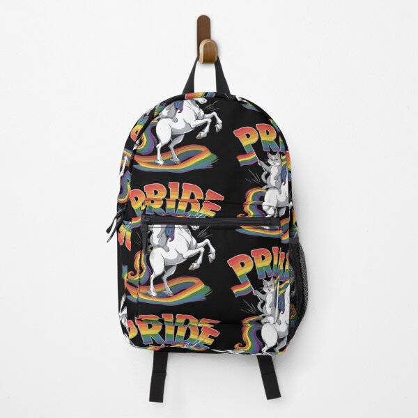 Item preview, LGBT Cat Riding Unicorn Gay Pride Rainbow LGBTQ  designed and sold by ClassicAnthony.