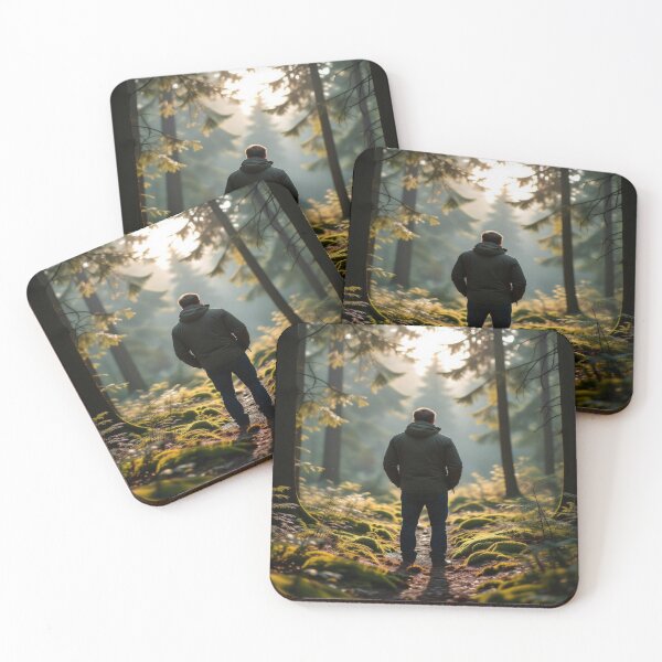 Item preview, Forest Silence - Nature, Light & Inner Peace – A Moment of Stillness in Green designed and sold by FotoworldEdel.