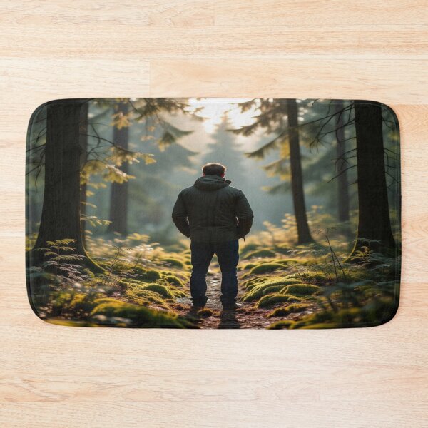 Item preview, Forest Silence - Nature, Light & Inner Peace – A Moment of Stillness in Green designed and sold by FotoworldEdel.