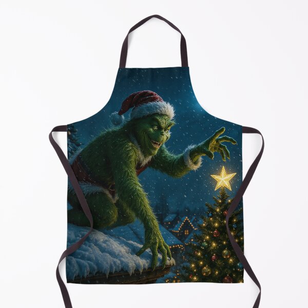 Item preview, The Grinch steals the Christmas star designed and sold by Sartawsky.