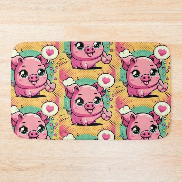 Item preview, Cute little pink pig designed and sold by Dogandesighn.