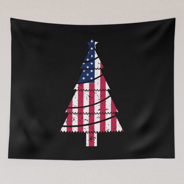 Item preview, American Flag Christmas Tree designed and sold by Lineer22.