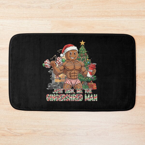 Item preview, Funny Gingershred Bodybuilding Gym Christmas designed and sold by MIMSCorneR.