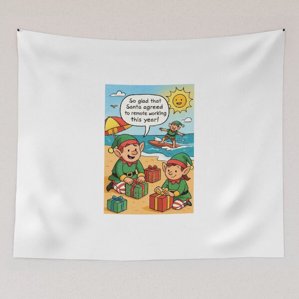 Item preview, Elf Remote Working designed and sold by SJHorsfall.