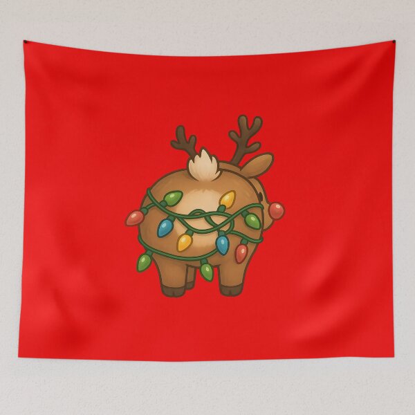 Item preview, Reindeer Butt – Festive Rear View designed and sold by KawaiiOrbit.