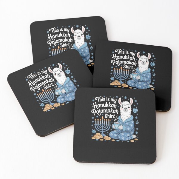 Item preview, This Is My Hanukkah Pajamakah Llama Funny designed and sold by snowry.