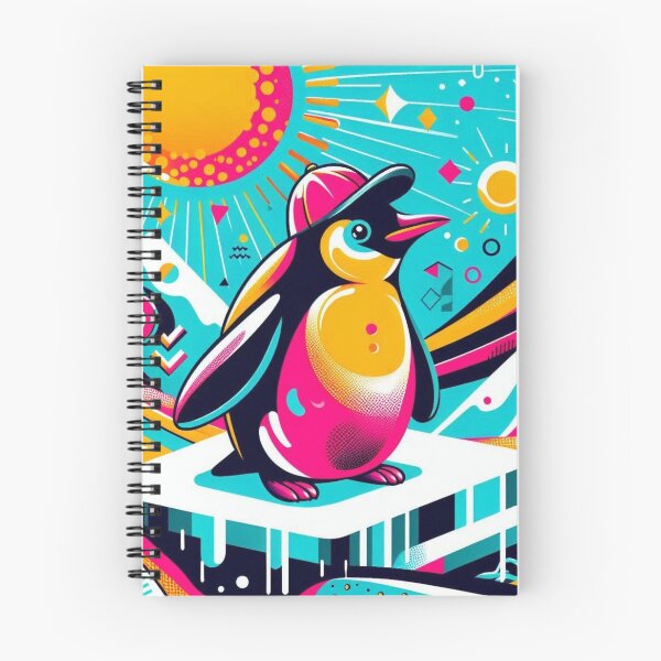 Item preview, pop art style penguin designed and sold by Dogandesighn.
