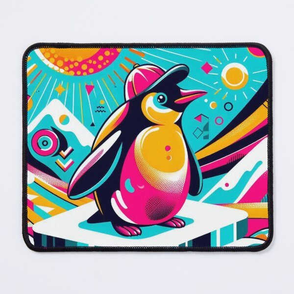 Item preview, pop art style penguin designed and sold by Dogandesighn.