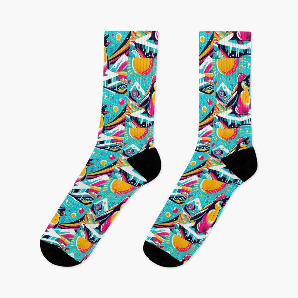 Item preview, pop art style penguin designed and sold by Dogandesighn.
