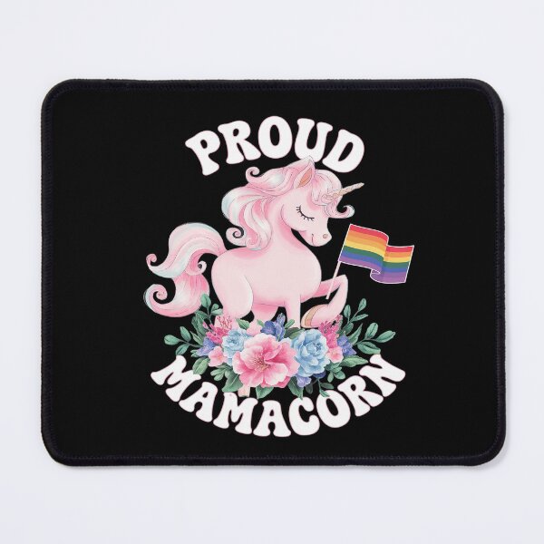 Item preview, LGBTQ Proud Mom LGBT Pride Gay Unicorn Proud Mamacorn designed and sold by ClassicAnthony.