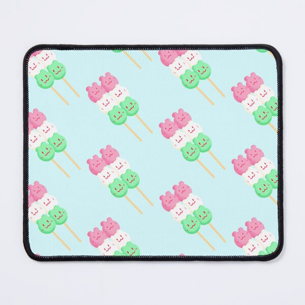 Item preview, Two sticks of cat face hanami dango designed and sold by luvissaya.