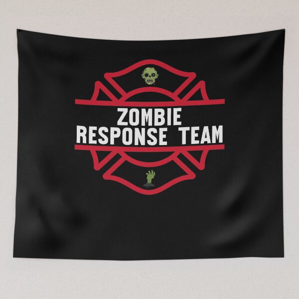 Item preview, Zombie Response Team funny zombie fan humor designed and sold by snowry.