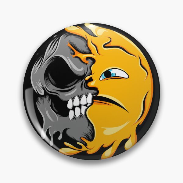 Item preview, Gothic indifferent emoji designed and sold by Joncasmiart.