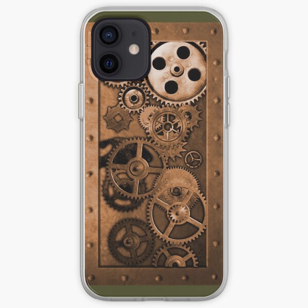 Steampunk Gears iPhone Soft Case