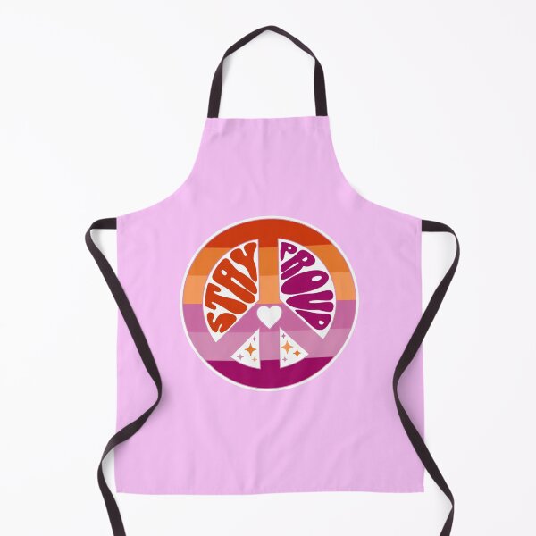 Item preview, Pride Retro Stay Proud Peace Symbol designed and sold by Oniyasha.