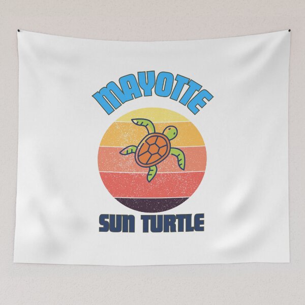 Item preview, Mayotte turtle sun designed and sold by FoxinhoSoumaila.