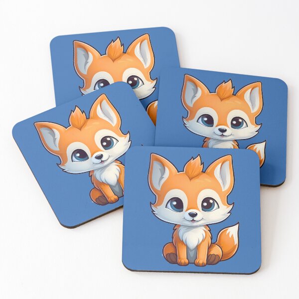 Item preview, A CARTOON FOX PUPPY designed and sold by infinitearte.