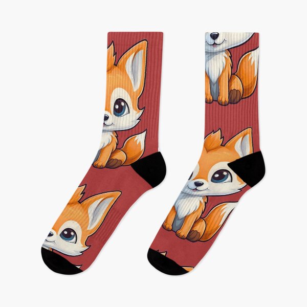 Item preview, A CARTOON FOX PUPPY designed and sold by infinitearte.