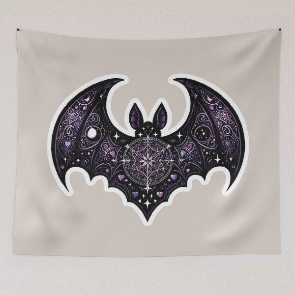 Item preview, Gothic Bat – Mystical Nocturnal Spirit designed and sold by Roberta Calabrese.
