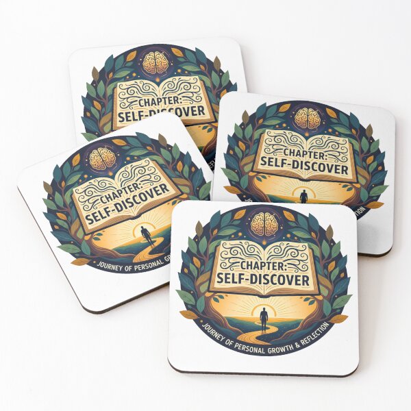 Item preview, Self-Discovery Journey Chapter Design - Personal Growth & Mindfulness Art designed and sold by FitEnvy.
