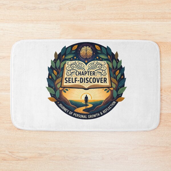 Item preview, Self-Discovery Journey Chapter Design - Personal Growth & Mindfulness Art designed and sold by FitEnvy.