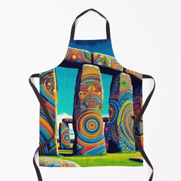 Item preview, colorful stonehenge designed and sold by Dogandesighn.