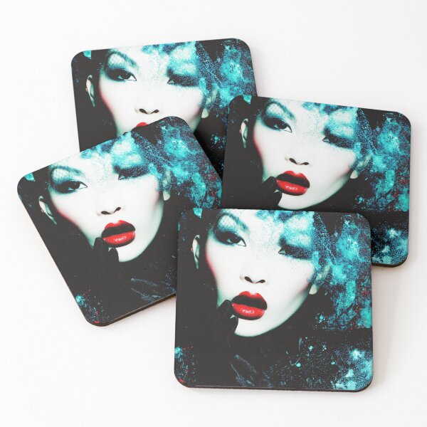 Item preview, Geisha - glamorous fashion portrait designed and sold by KsaveraArt.