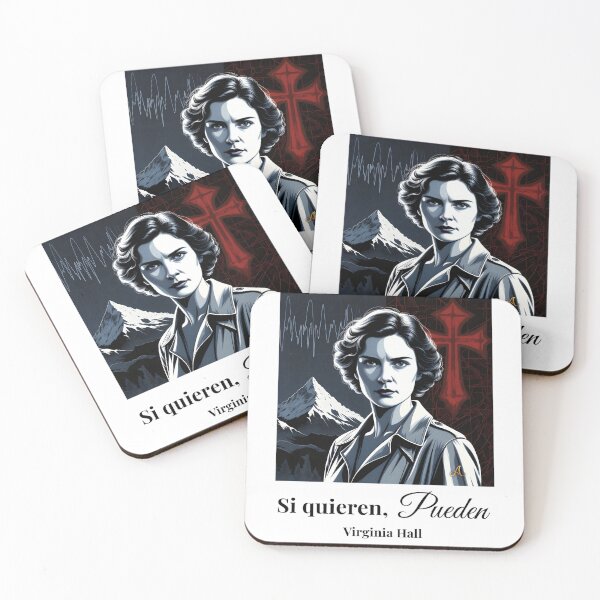 Item preview, Virginia Hall: If They Want To, They Can | Spy Art "The Most Dangerous" | Thrones of Wisdom Collection designed and sold by imprAsiones.