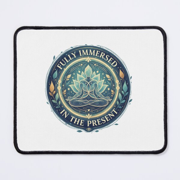 Item preview, Abstract Nature Flow Art - Organic Serenity Design | Fully Immersed in the present designed and sold by FitEnvy.