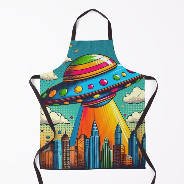 Item preview, pop art style ufo designed and sold by Dogandesighn.