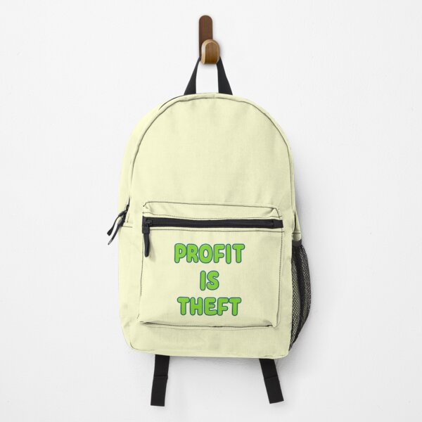 Item preview, Wage Theft Poster | Profit Is Theft Anti-Capitalist Design - Corporate Greed Art, Workers Rights Sticker & Socialist Wall Decor designed and sold by RevolutionToday.