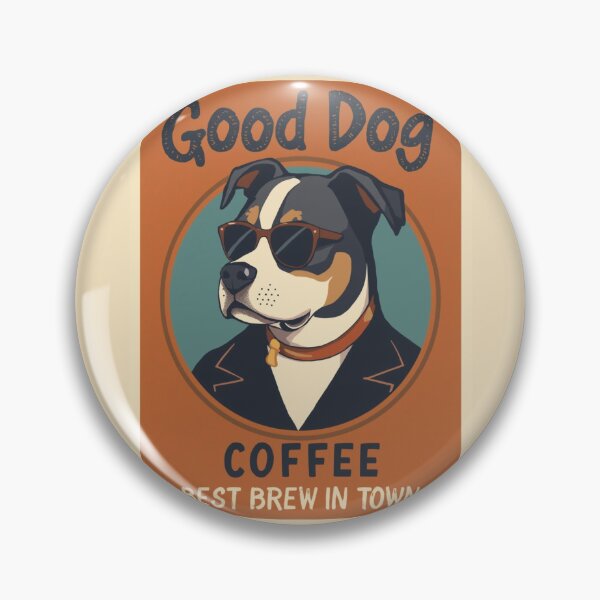 Item preview, Retro Coffee Dog Poster | Vintage Café Advertising Art designed and sold by AM-little-shop.