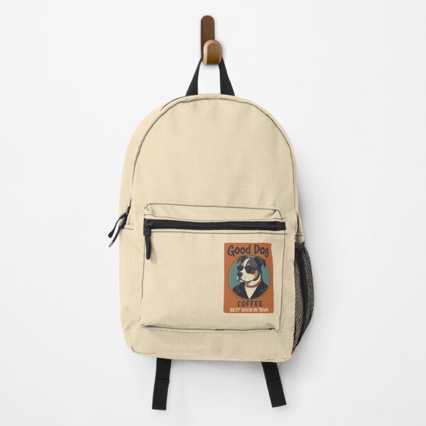 Item preview, Retro Coffee Dog Poster | Vintage Café Advertising Art designed and sold by AM-little-shop.