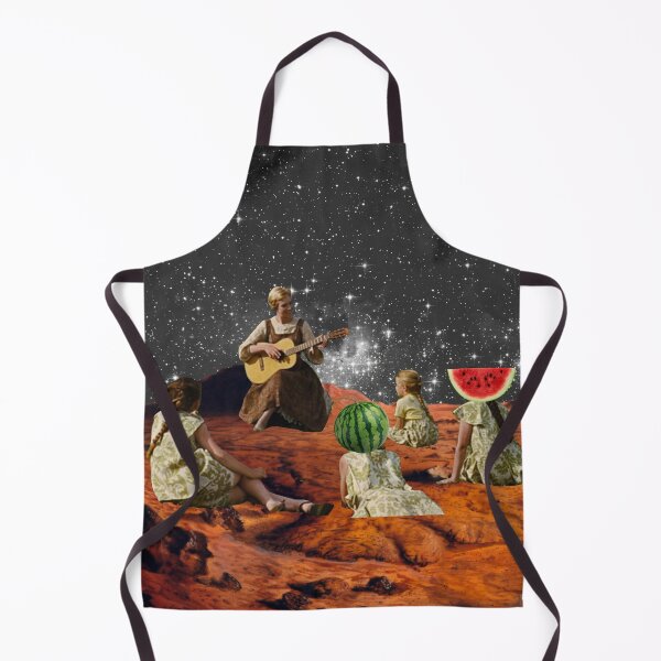 Item preview, Surreal Cosmic Picnic Collage – Vintage Dreamscape Art designed and sold by kopcollage.