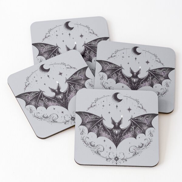Item preview, Night-Wing Gothic Bat – Dark Mystic Symbol designed and sold by Roberta Calabrese.